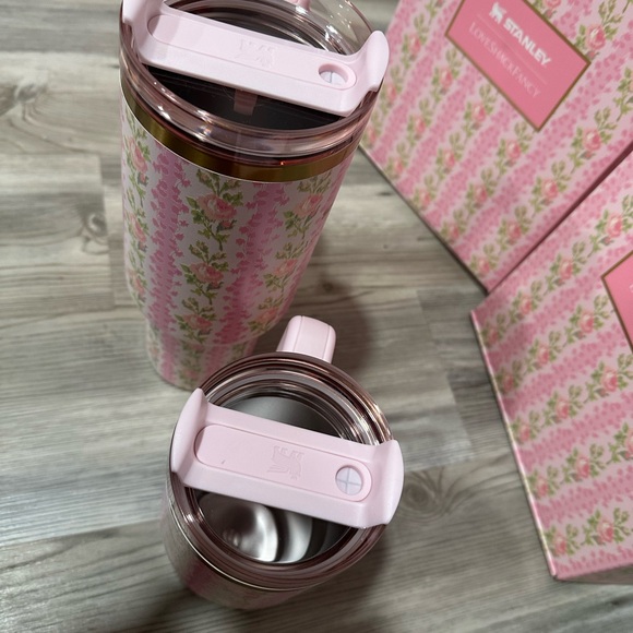 Stanley Love Shack Fancy 20 oz AND 40oz Blooming Heirloom Set of 2 MOM + ME - Picture 6 of 9